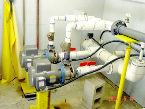 Main Pump Station Pumps